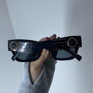 Versace - Black and gold sunglasses